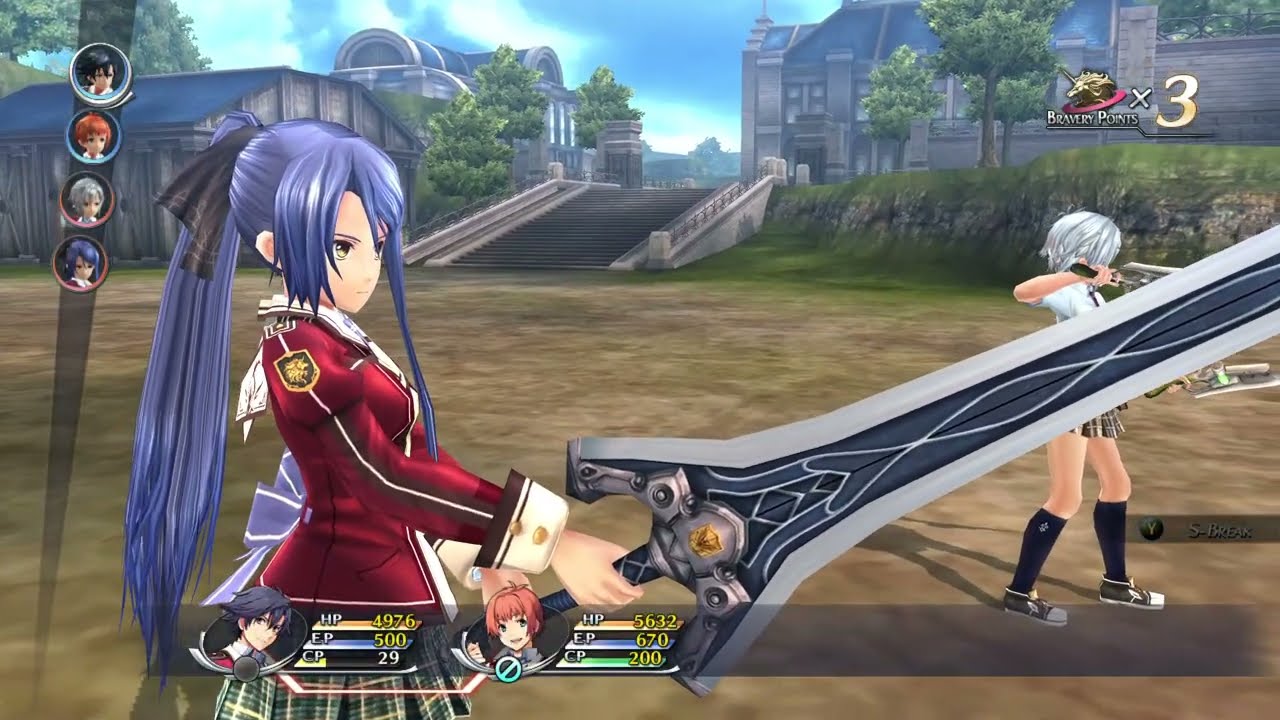 Trails of Cold Steel 1 Nightmare Mode Practical Exam Vs Fie and Laura