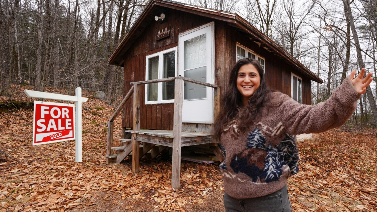 I Bought an ABANDONED Cabin (No Shower or Bathroom)