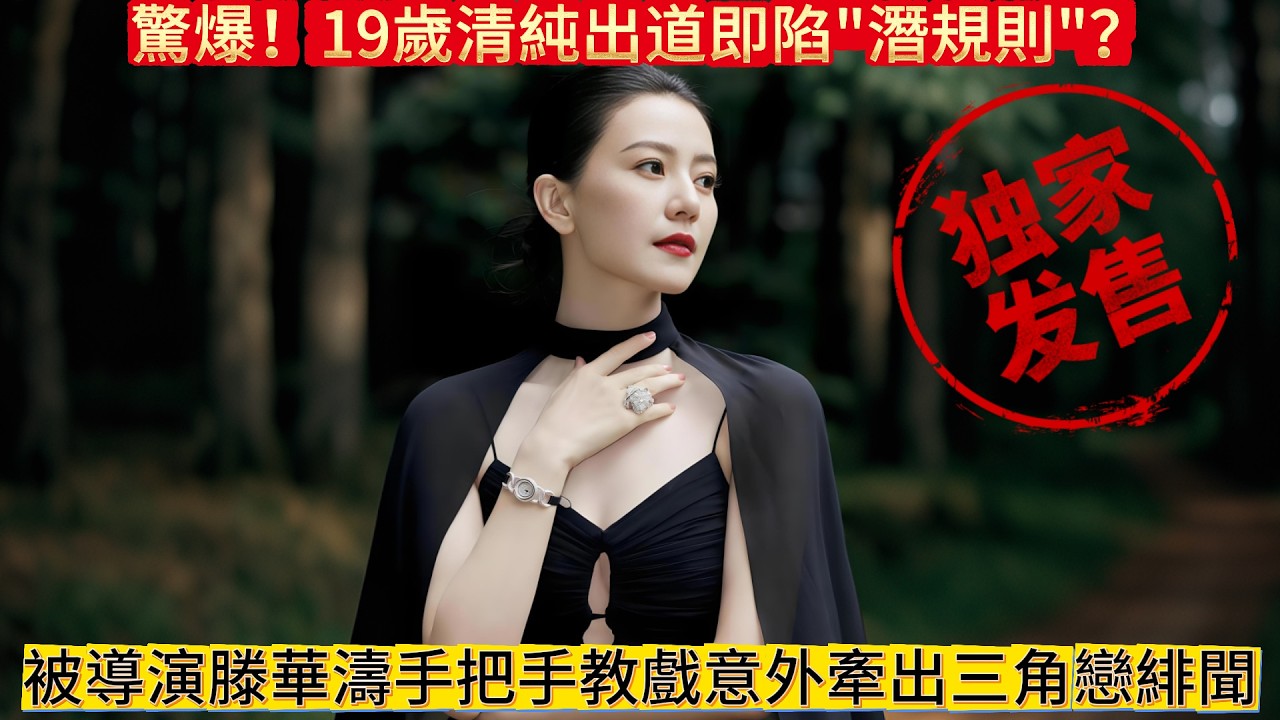 驚爆！19歲清純出道即陷