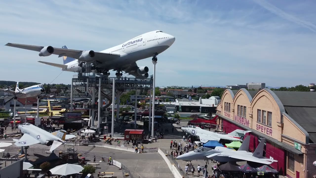 Technikmuseum Speyer - Brazzeltag 2024 - U17 - Boing 747