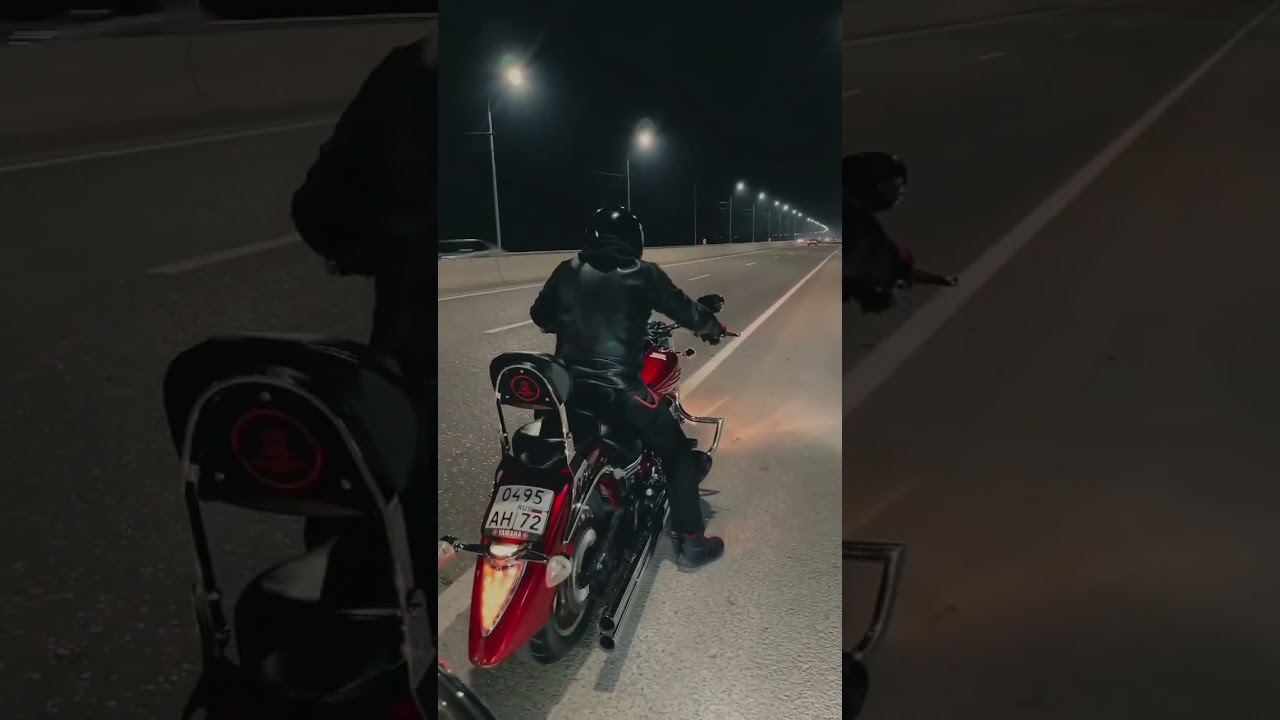 Yamaha xv1900 acceleration #yamaha #xv1900 #acceleration #motorcycle #red #road
