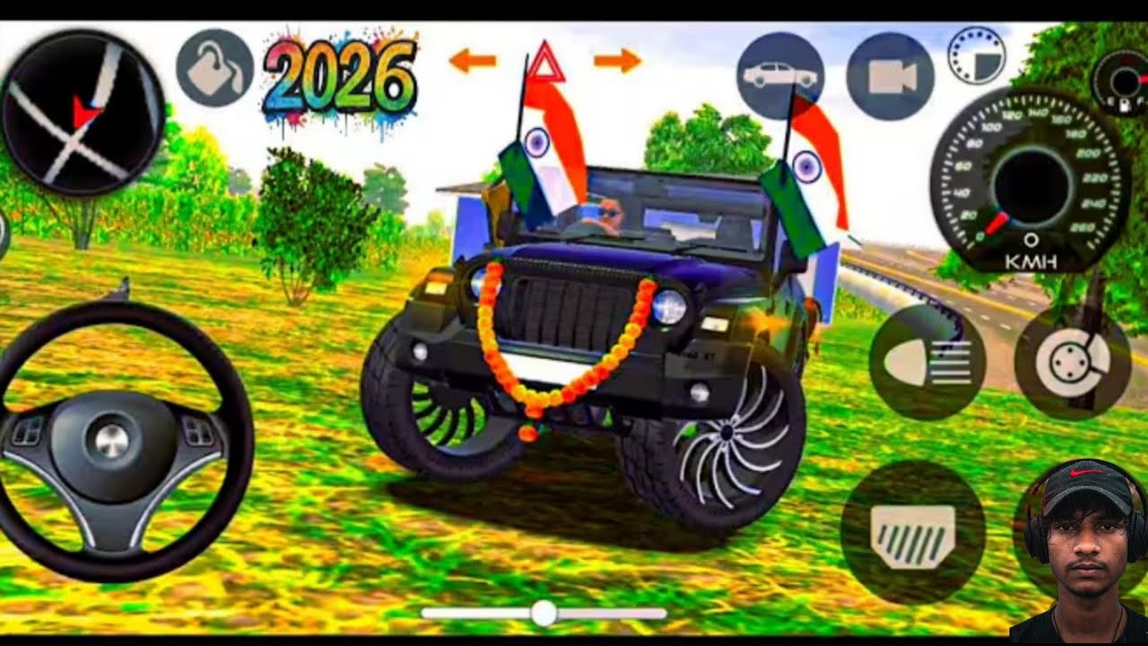 Modified Mahindra Thar Games:Indian Blue Thar (Gadi Wala Games) Car Game Android Game - #2026 