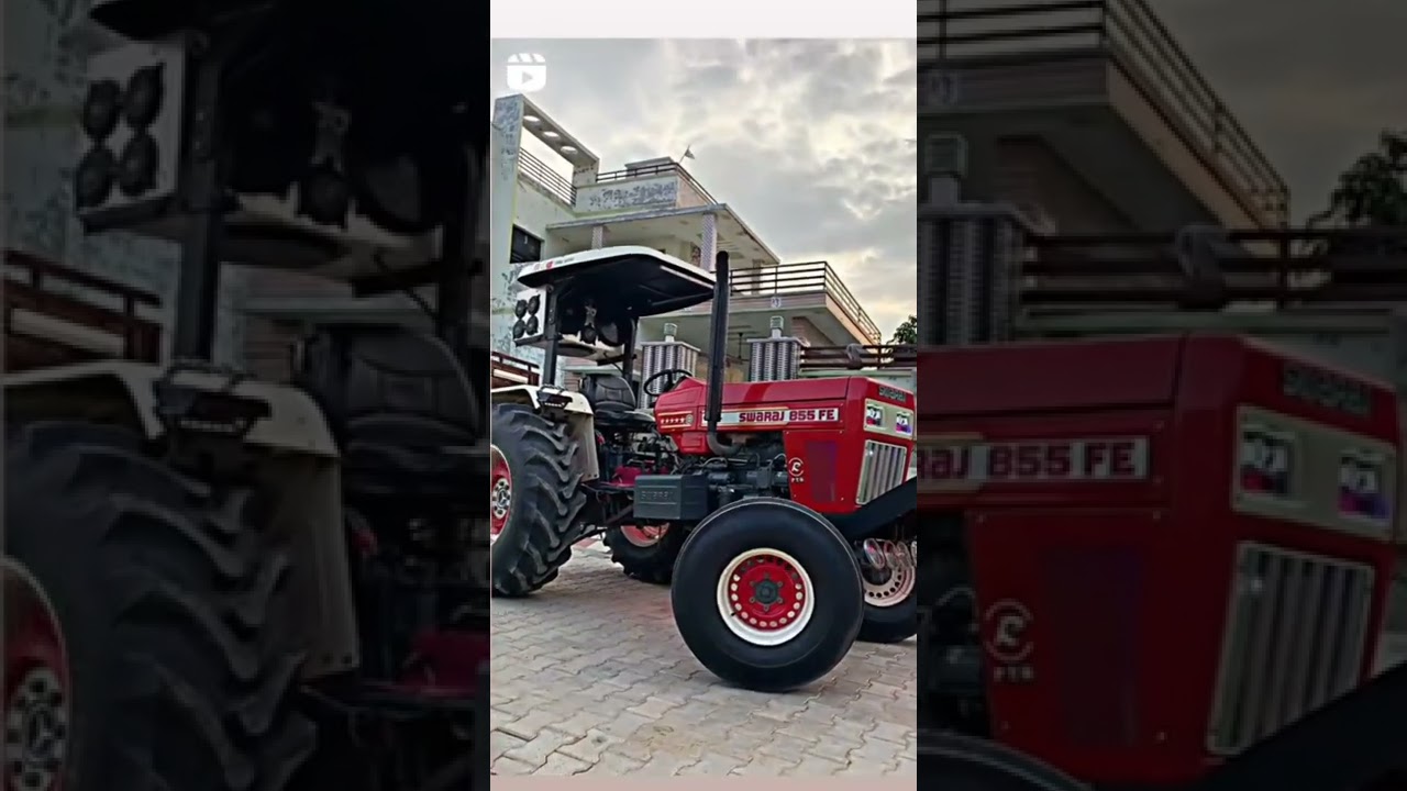 sawarj 855 ,744 tractor  # modified tractor Swaraj subscribe