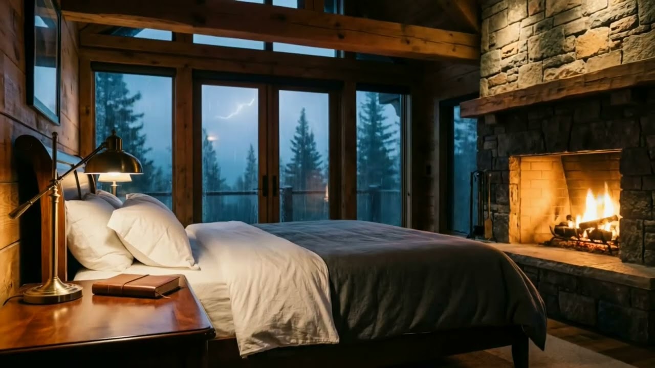 Peaceful Rain Sounds | Sleep, Anxiety Relief & Focus Background Noise
