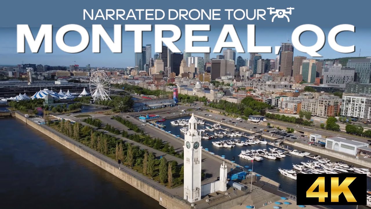 ✈️ Montreal, Quebec From Above: Breathtaking 4K Drone Tour ✨