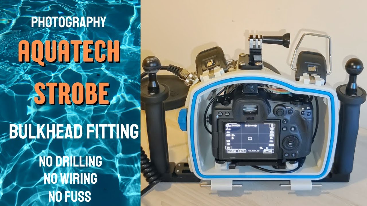 How to install and setup any strobe on an Aquatech Edge Housing (without housing mods!)