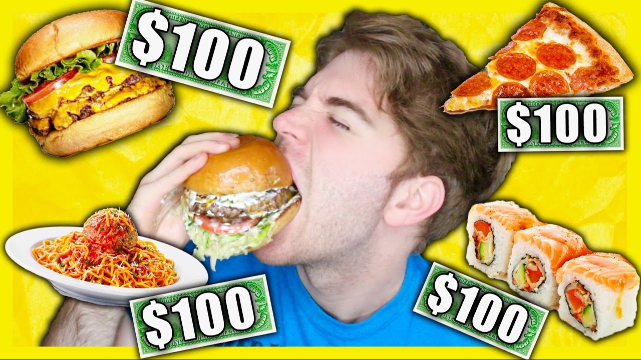 TASTING EXPENSIVE FOODS