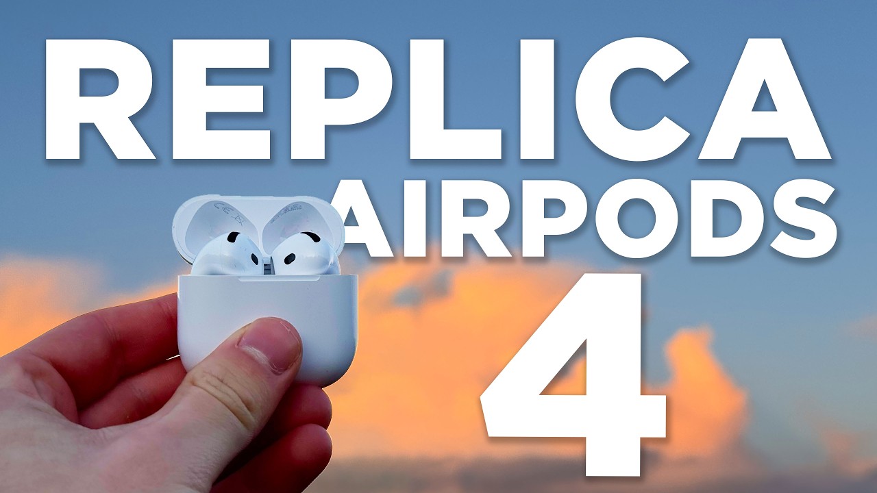 Trying Out $40 Fake AirPods 4 Clones