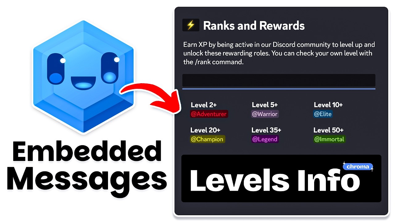 How to Make EMBEDDED Info Messages on Discord! (Step by Step)