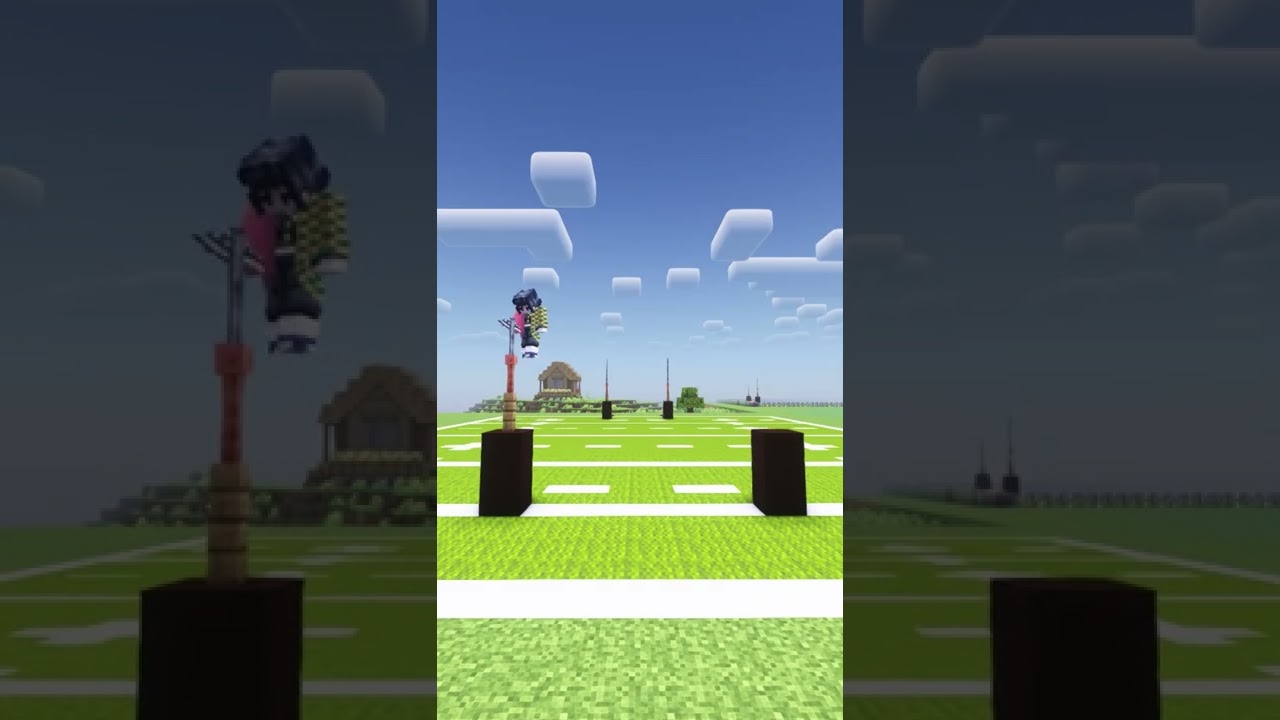 Fully Working Rugby🏉 Game in Minecraft?🤔 #shorts