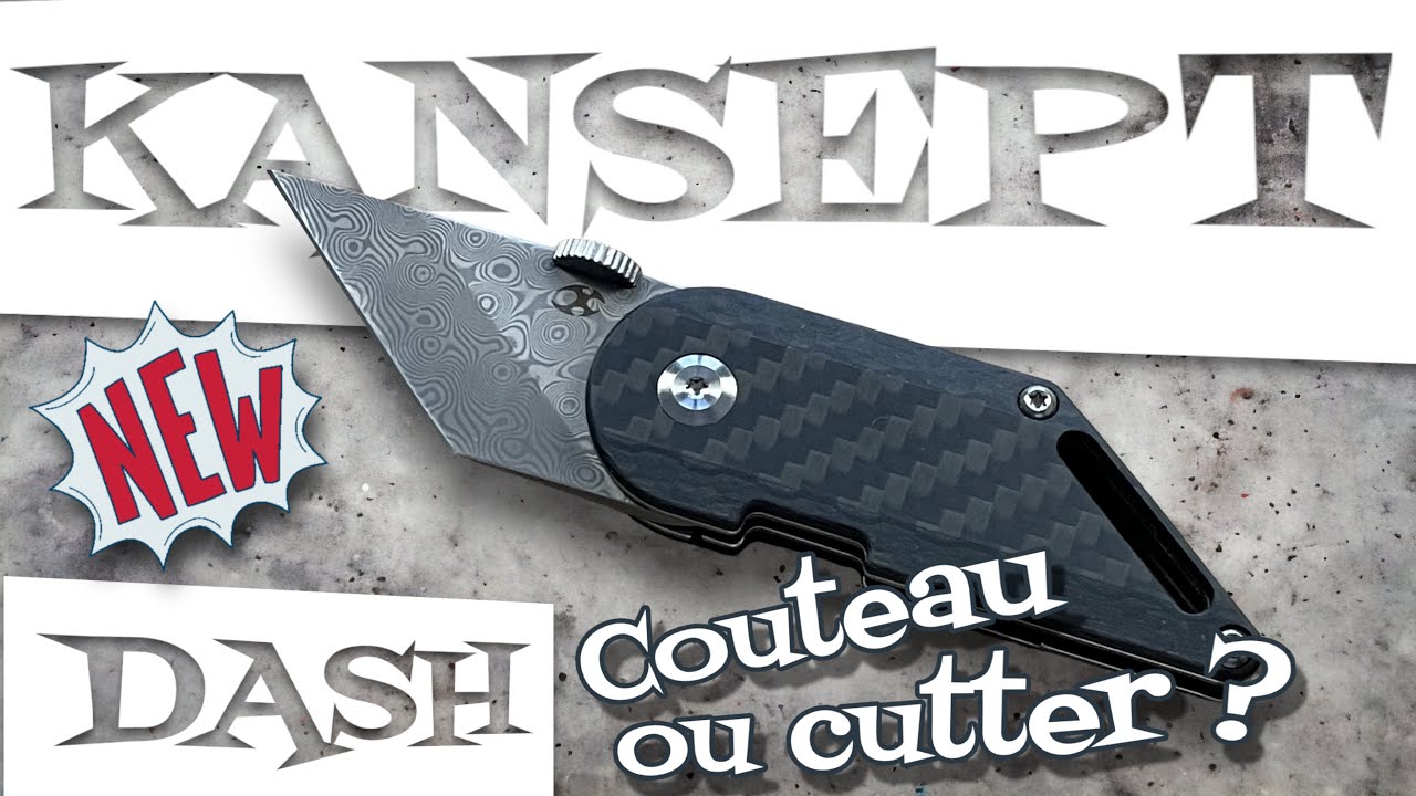 KANSEPT Dash ... un ouvre carton parfait, j'adore !!!