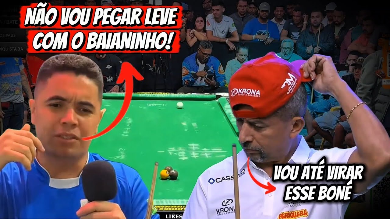 O BAIANINHO DE MAU&Aacute; ENFRENTOU UMA PEDREIRA! 