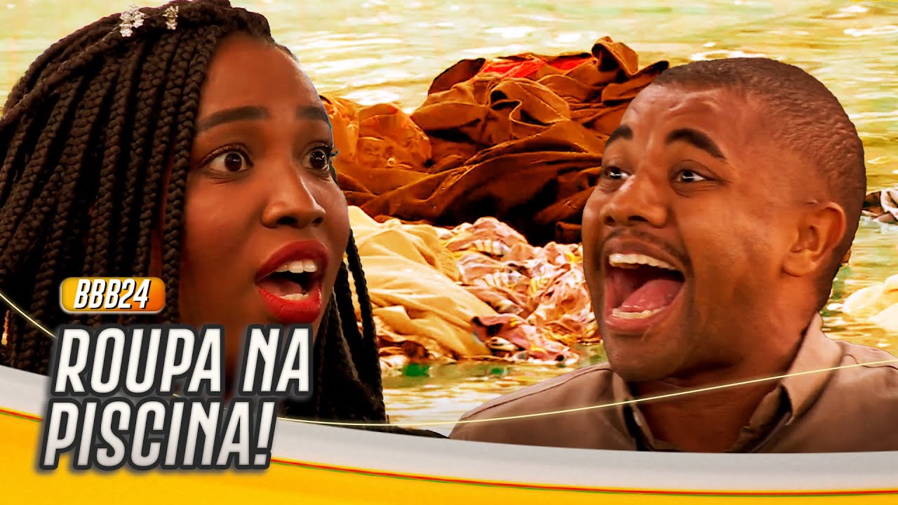 DAVI E LEIDY ELIN BRIGAM, E ROUPAS VÃO PARAR NA PISCINA! 🔥 | ESQUENTA BBB 26