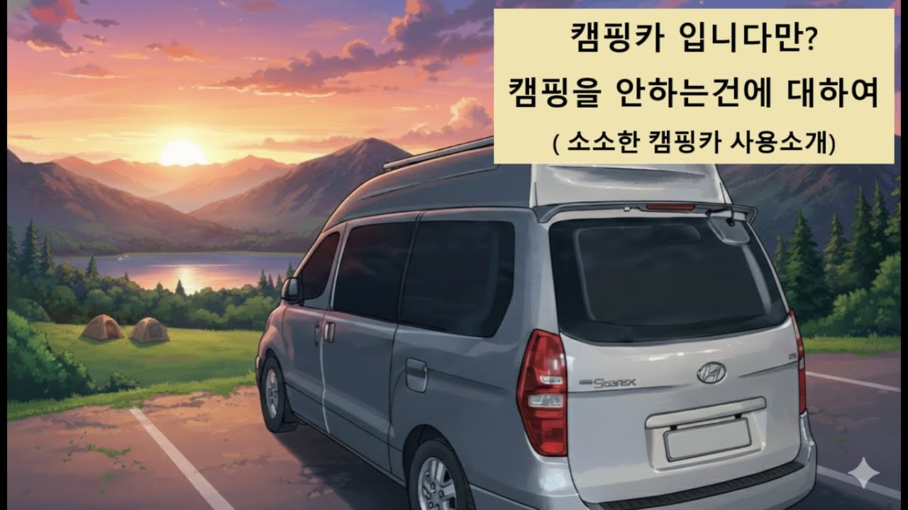 스타렉스 캠핑카 이지만 캠핑을 하지 않는 이유& 차박용품(다이소) 유용한 팁 (소소한 캠핑카:스타렉스 하이루프 캠핑카) 사용 소개도 합니다
