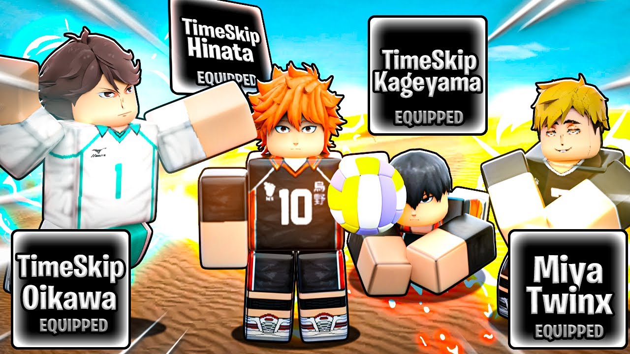 DOMINATING 4v4 Ranked WITH This CRAZY Squad In Volleyball Legends