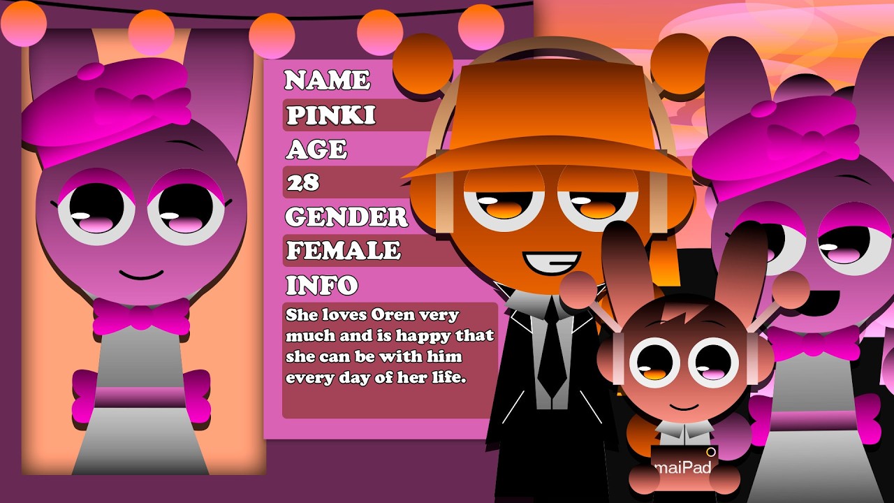 Sprunki But Partners in Marriage Refreshed | NEW UPDATE (GALLERY) | ALL Characters Description