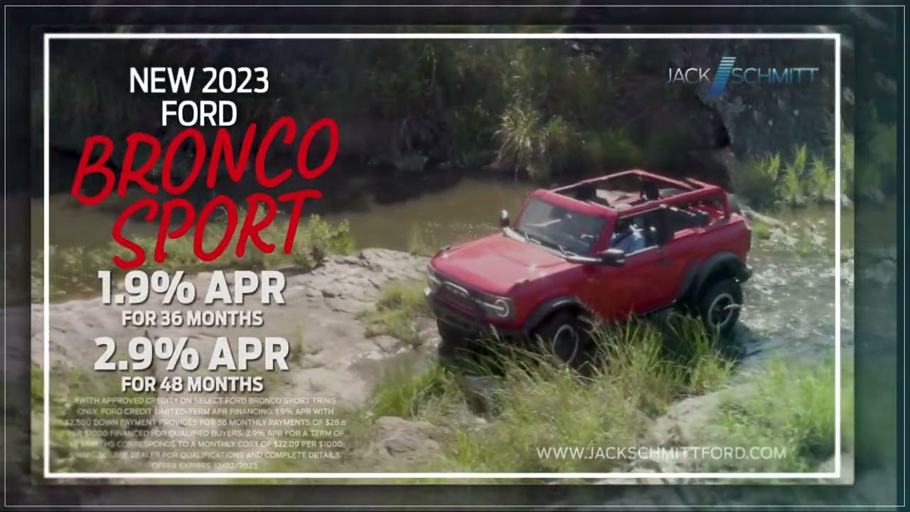 Jack Schmitt Ford Branco Sport September Offer - 15 sec: