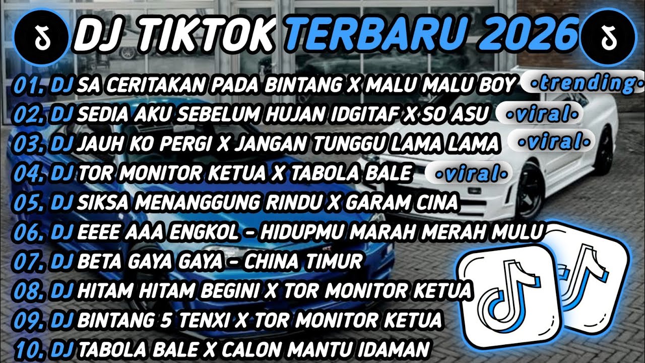 DJ TIKTOK TERBARU 2026🎵DJ SA CERITAKAN PADA BINTANG XMALU MALU BOY🎵DJ SEDIA KAU SEBELUM HUJANXSO ASU