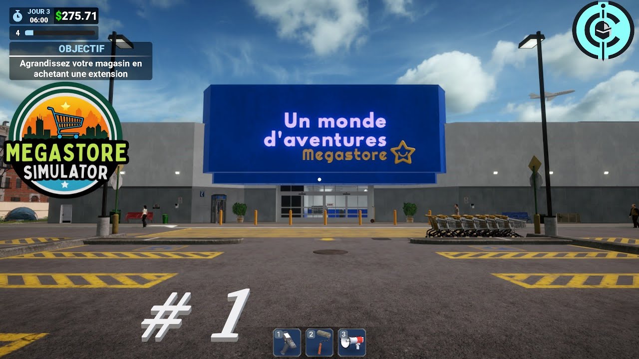 megastore simulator #1: Bienvenue au monde d'aventure: Ouverture de la boulangerie.