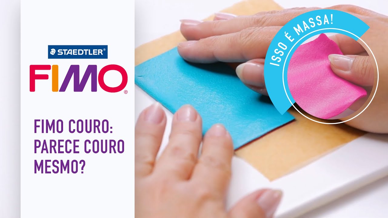 FIMO | PARECE COURO?