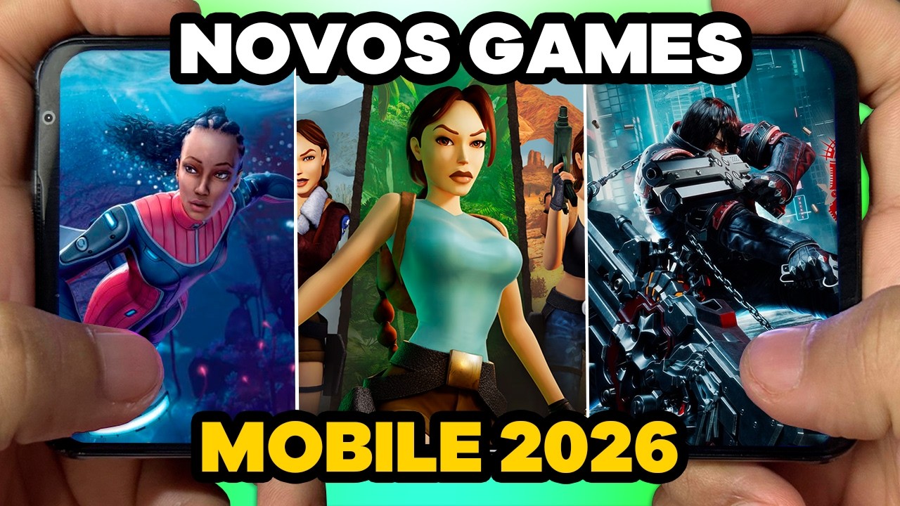 SAIU NOVOS JOGOS MARAVILHOSOS PARA ANDROID 2026