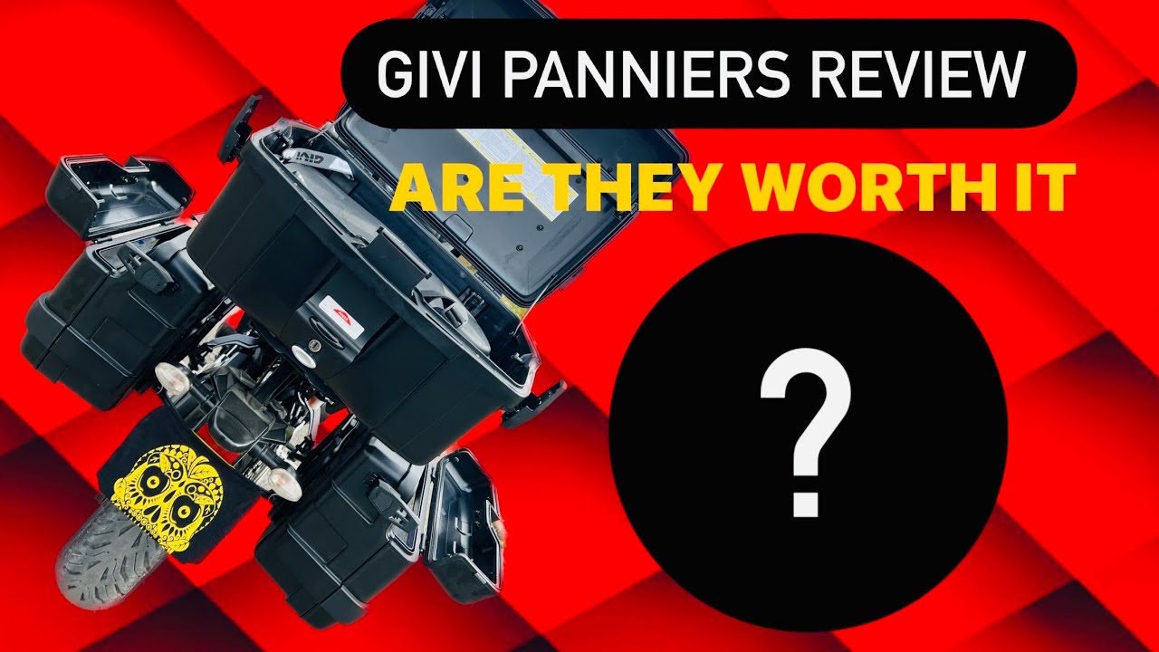 Givi Trekker Monokey top box and panniers Honest Review