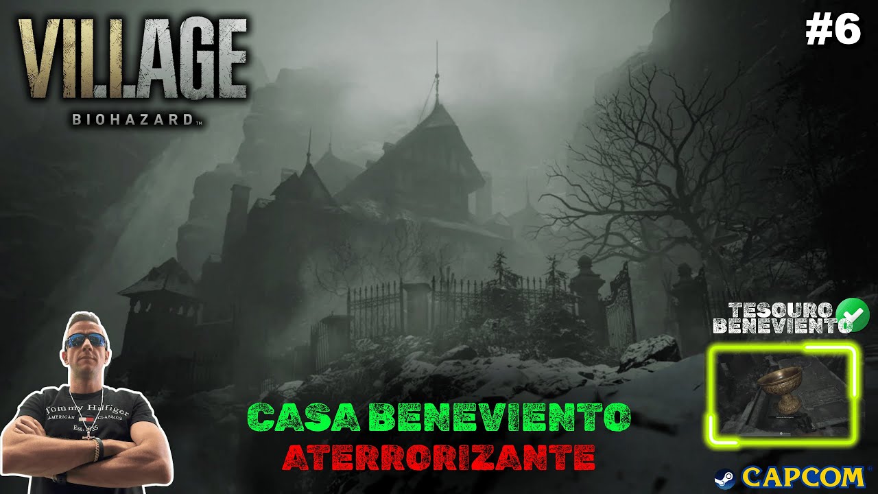 🔥Resident Evil Village | #6 Casa Beneviento + Tesouro | POWERED BY STEAM