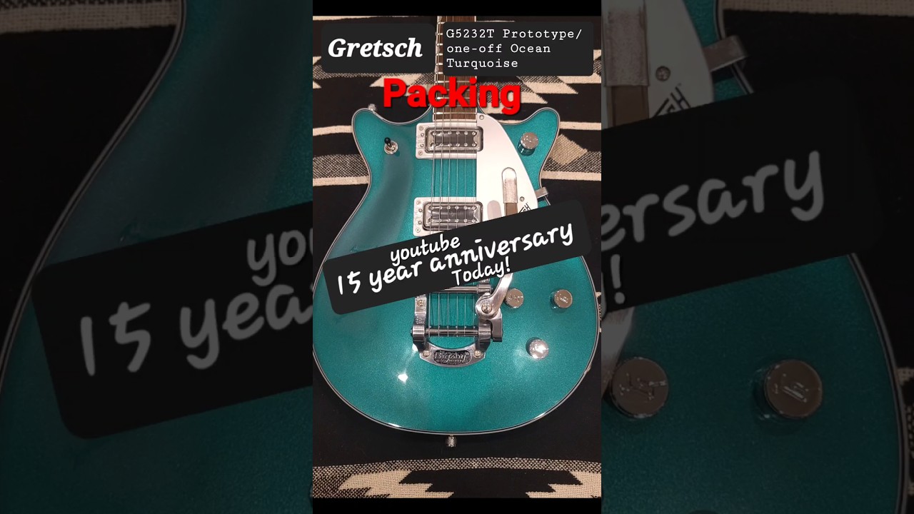 Gretsch G5232T prototype packing