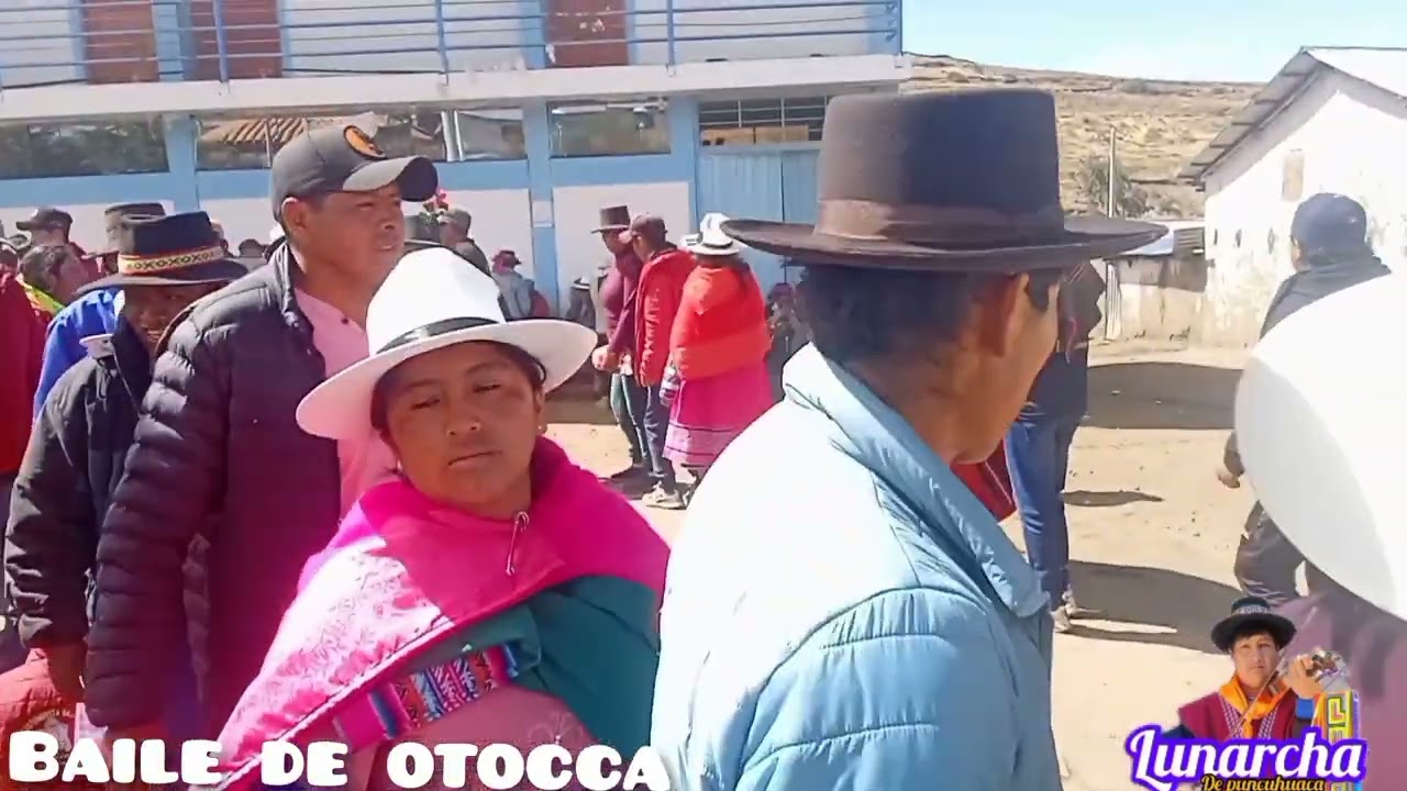 Baile de otocca con lunarcha y genio de puncuhuacca 