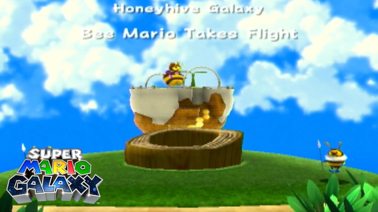 Bee Mario Takes Flight – Super Mario Galaxy #5 | Gameplay em Inglês [Wii]