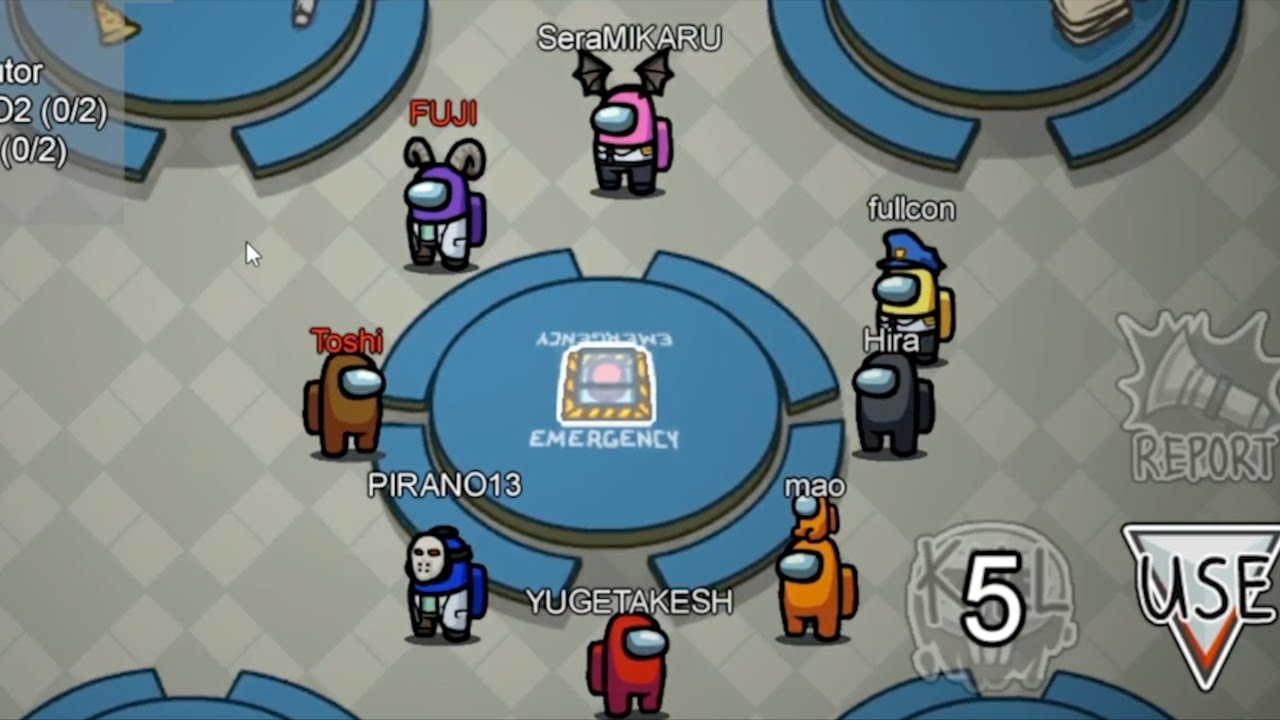 【Among Us】ゲーム実況わくわく荘（ゲスト：トシゾー、ヒラ、まお）