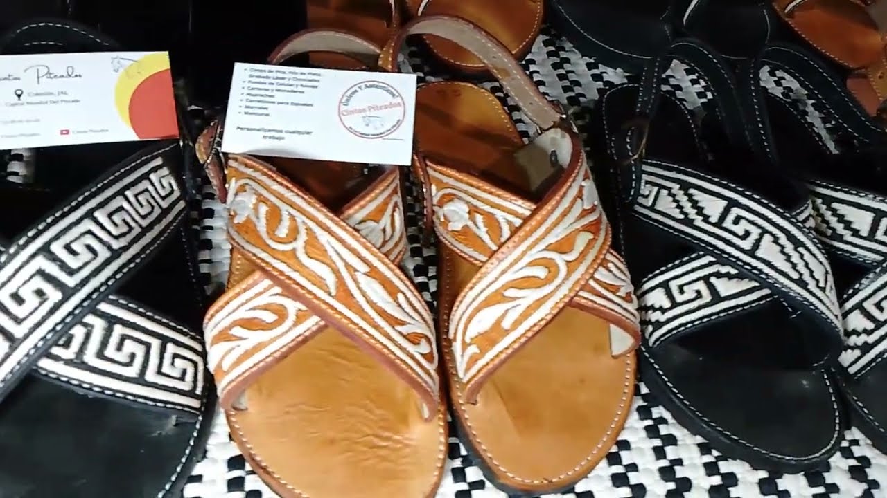HUARACHES PITEADOS 🤠