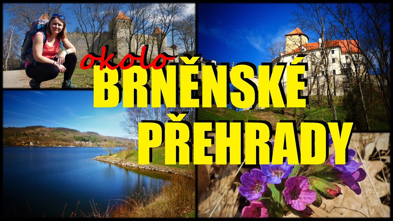 Na výletě po Česku: okolo Brněnské přehrady ke hradu Veveří | jarní vlog z Česka 2021