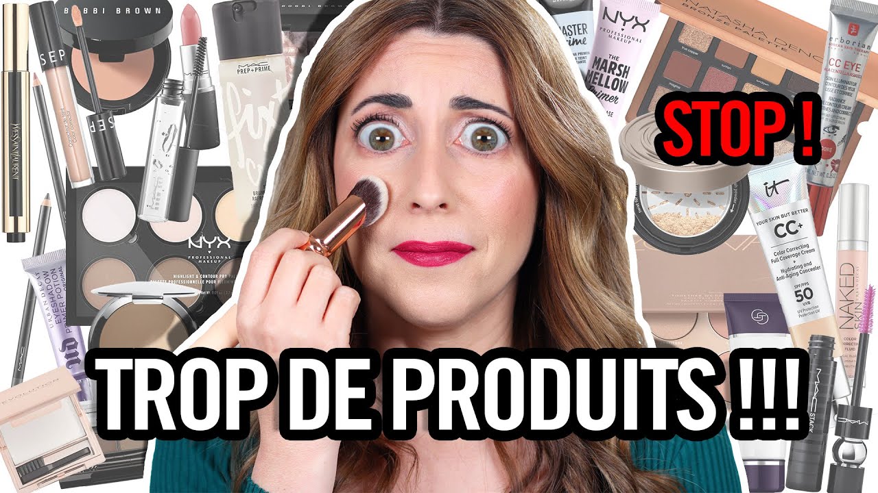 UN MAQUILLAGE COMPLET AVEC 10 PRODUITS SEULEMENT !