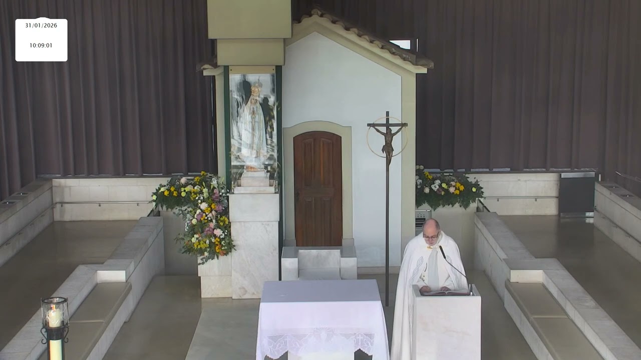 Terço a Nossa Senhora de Fátima desde a Capelinha das Aparições 31.01.2026