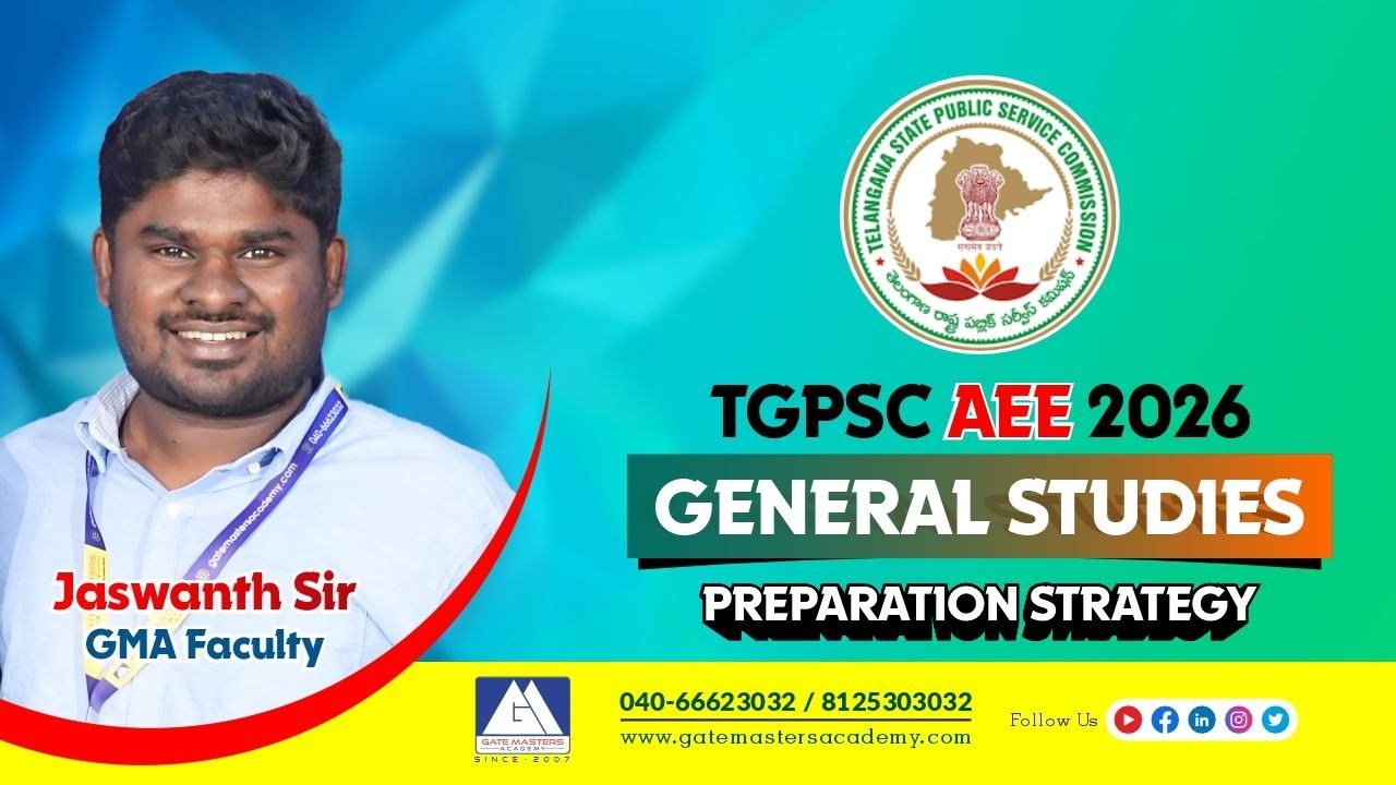 TGPSC AEE 2026 - GS PREPARATION STRATEGY #aeeappsc #aeecivil #aee #appsc #civil #civilengineering