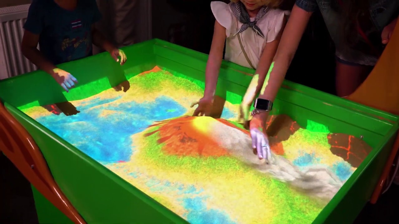 Interactive Sandbox- Sensory toys at Playlearn