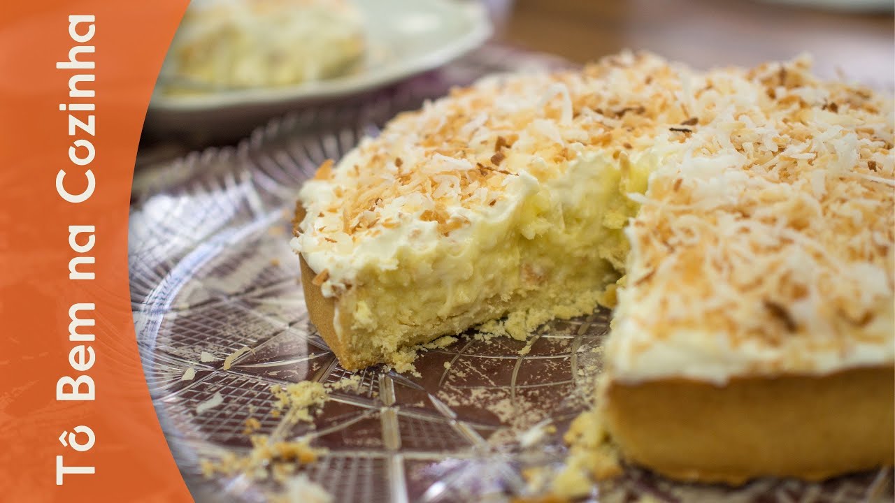 TORTA DE COCO CREMOSA - Receita de torta de coco (Episódio #44)