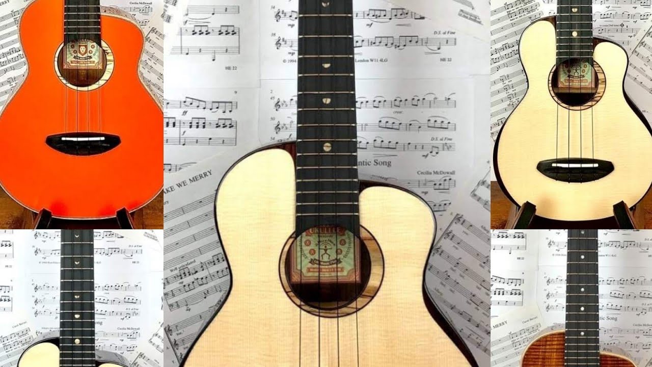 AnueNue Ukuleles - Comparing the Moonbirds, Koa Bird and Lion Models