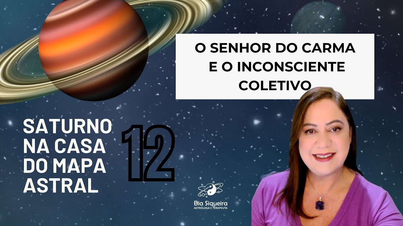 🪐✨SATURNO NA CASA 12 DO MAPA ASTRAL!  saturn in the 12th house of the astrological chart