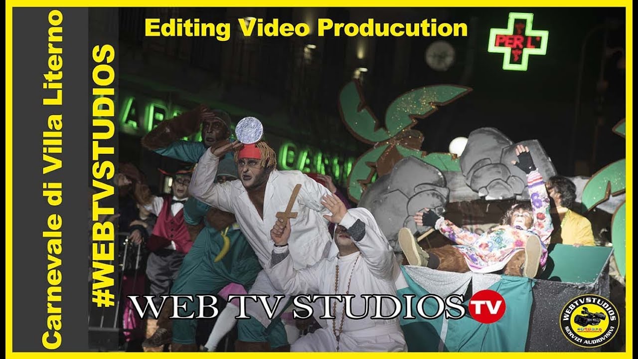 Carnevale di Villa Literno - Rione Baracca Corso Umberto  #webtvstudios #HD