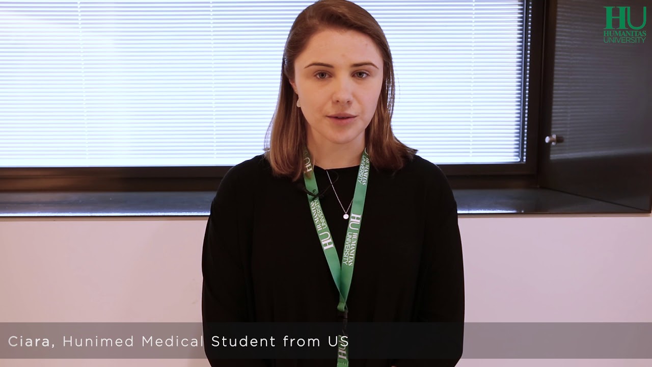 Why choose Hunimed according to a US student