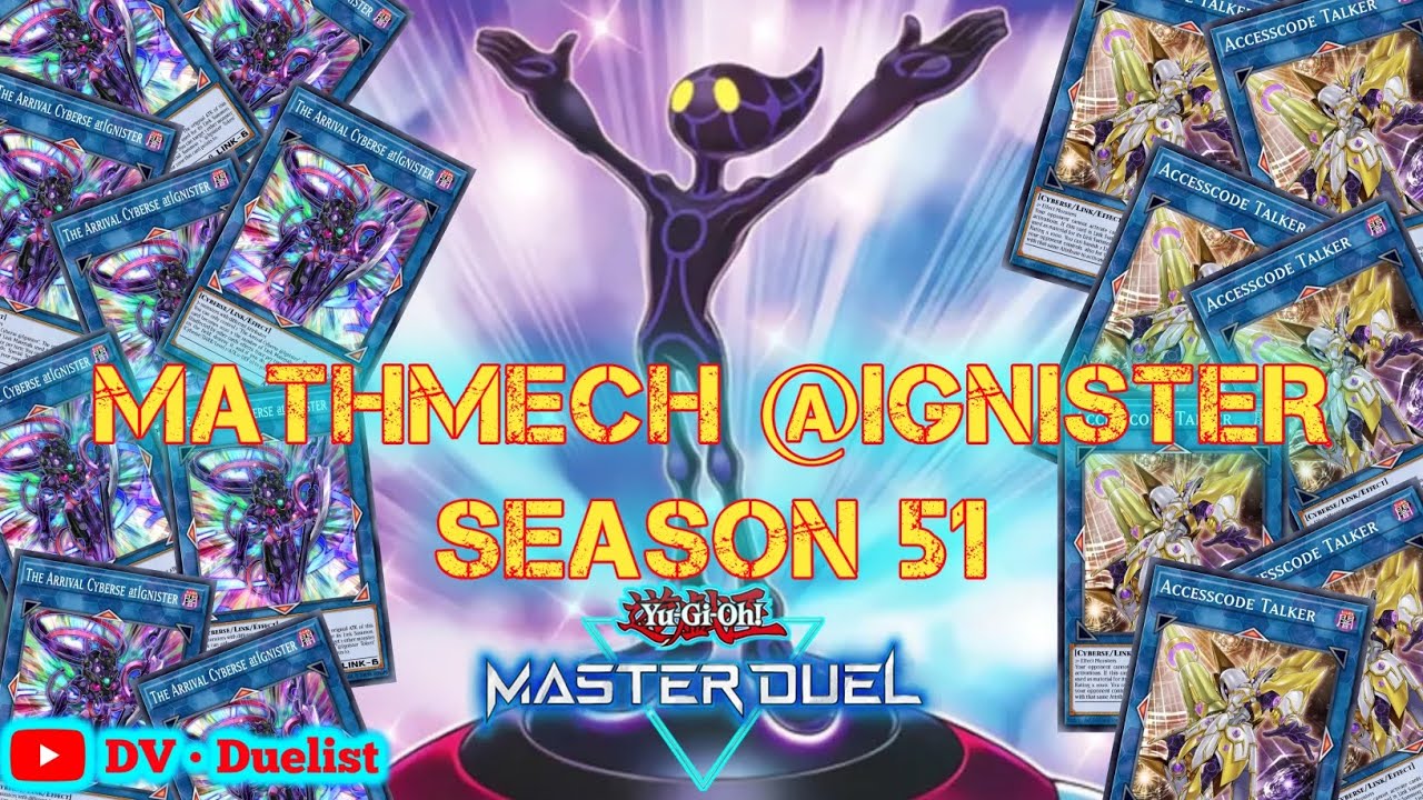 @Ignister Mathmech Deck Season 51 | Yu-Gi-Oh! Master Duel