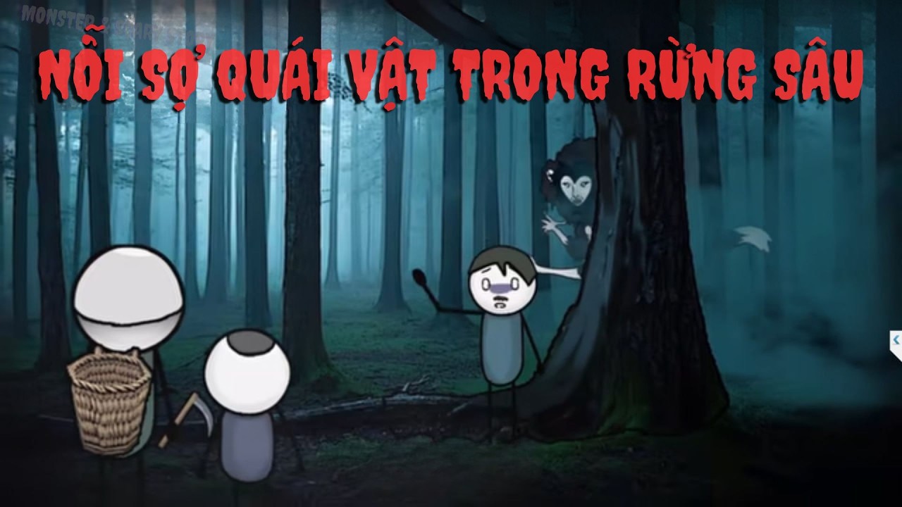[ Full ] Nỗi Sợ Quái Vật Trong Rừng Sâu | Hoạt Hình Kinh Dị | Monster & Scary Story