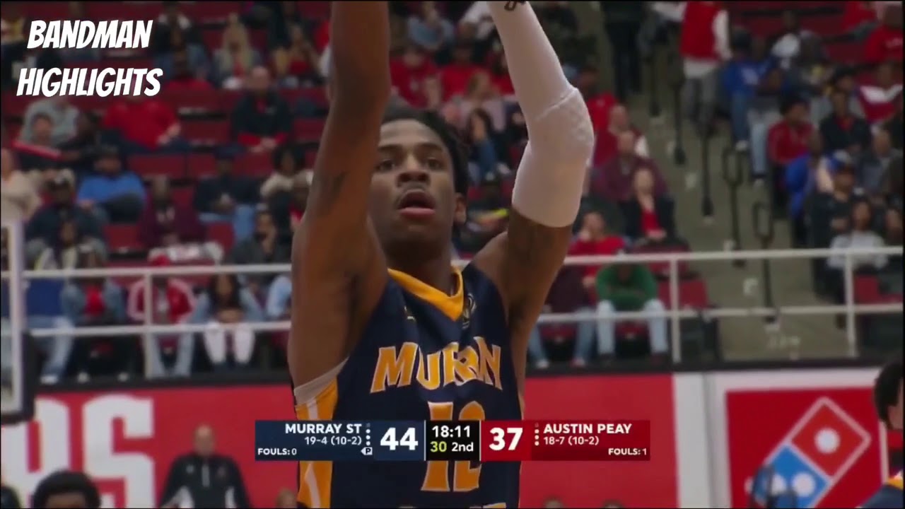 Ja Morant Murray State vs Austin Peay- Full Highlights / 2.14.19/ 32pts 7ast 6reb