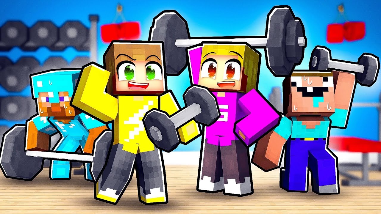 Wij Openen Een Sportschool In Minecraft! (Survival)