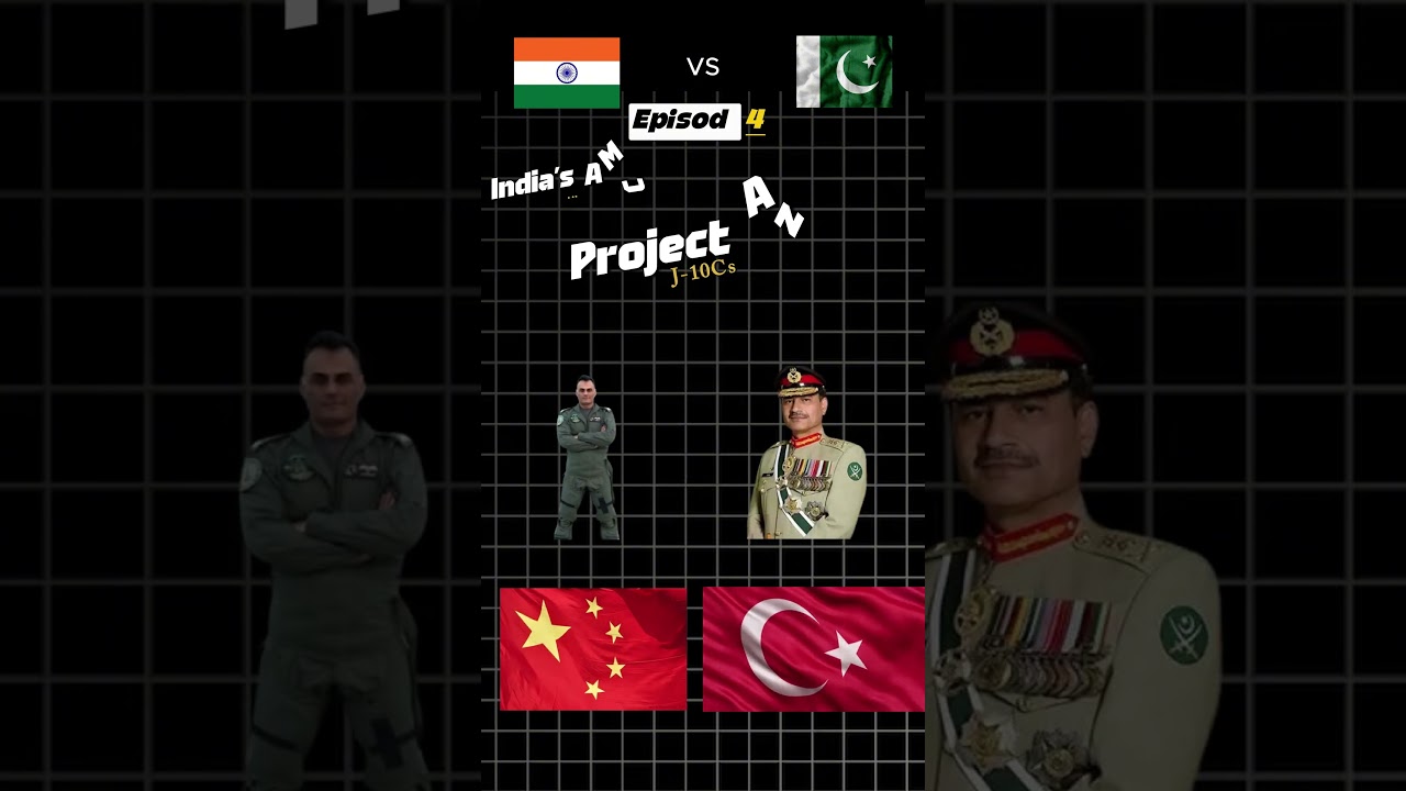 India vs Pakistan Air Force Ep 4 &ndash; AMCA vs Project Azm 🔥 5th Gen Battle Begins!
