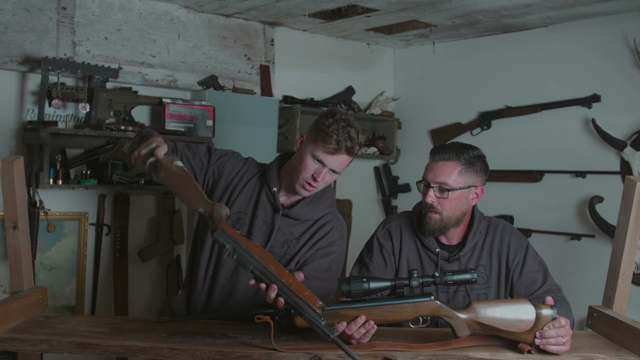 He fell in love with an Old Gun - Weihrauch HW80