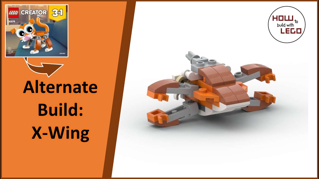 Lego 30574 Alternate Build - X-Wing
