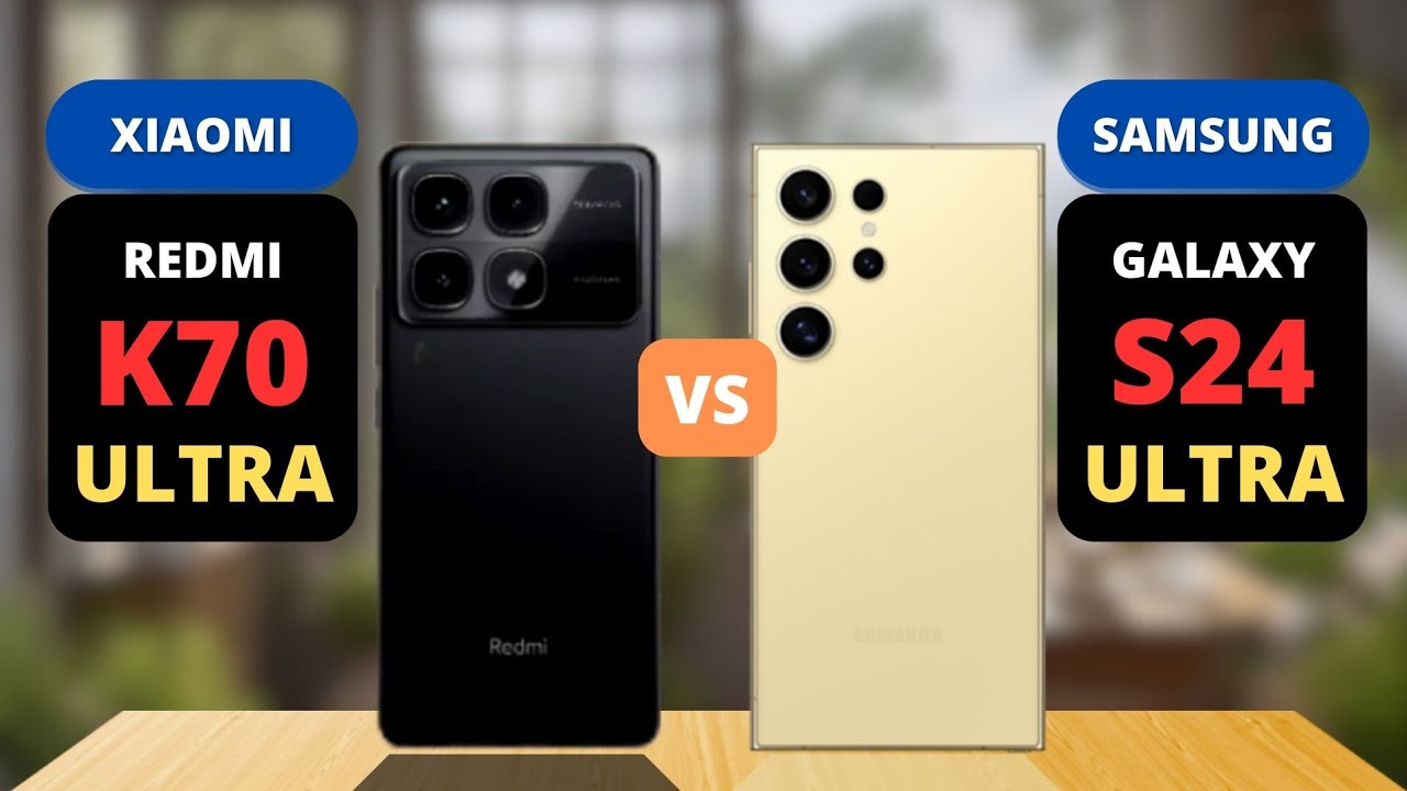 Redmi K70 Ultra vs Samsung Galaxy S24 Ultra | PHONE COMPARISON